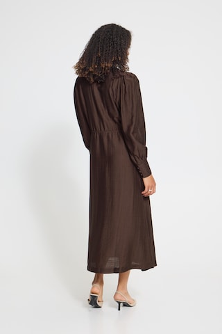 ICHI Dress 'IHEYDIS' in Brown