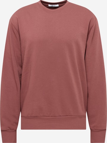 ABOUT YOU Sweatshirt 'Dean Sweat' in Red: front