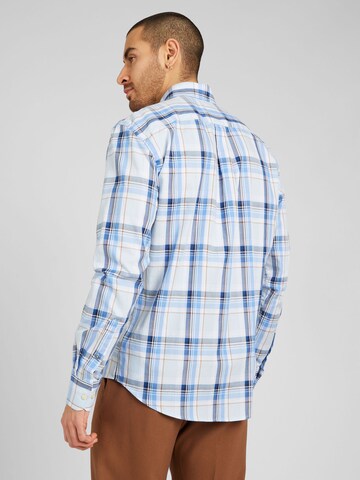 FYNCH-HATTON Regular fit Button Up Shirt in Blue