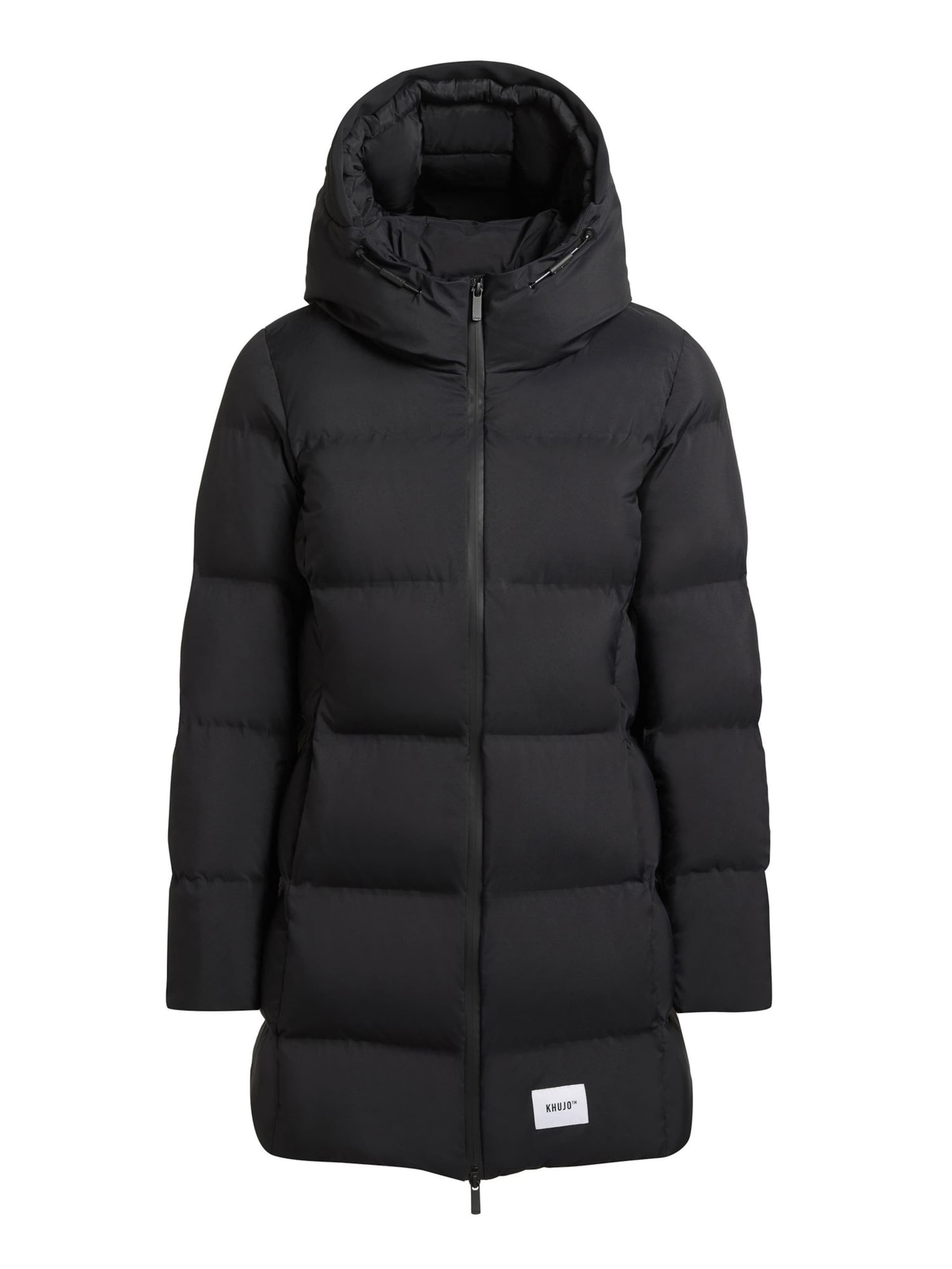 khujo Winterjacke‌‌‌‌ in Schwarz: Vorderseite