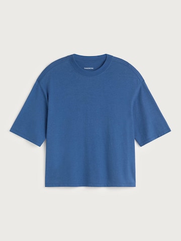 Thinking MU T-Shirt 'Lena ' in Blau: Vorderseite