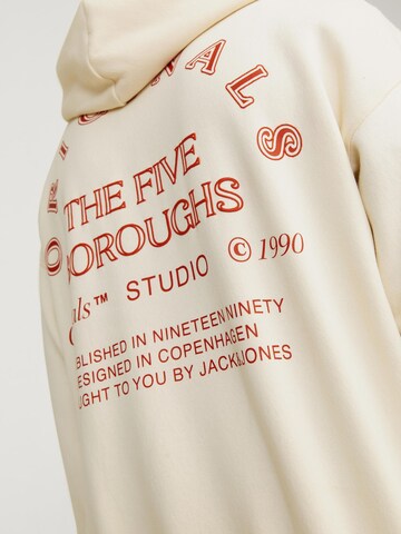 JACK & JONES Sweatshirt in Beige