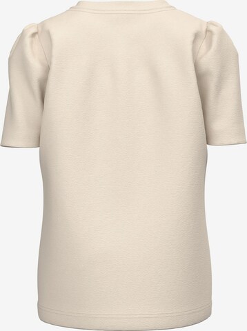 NAME IT T-shirt 'KATE' i beige