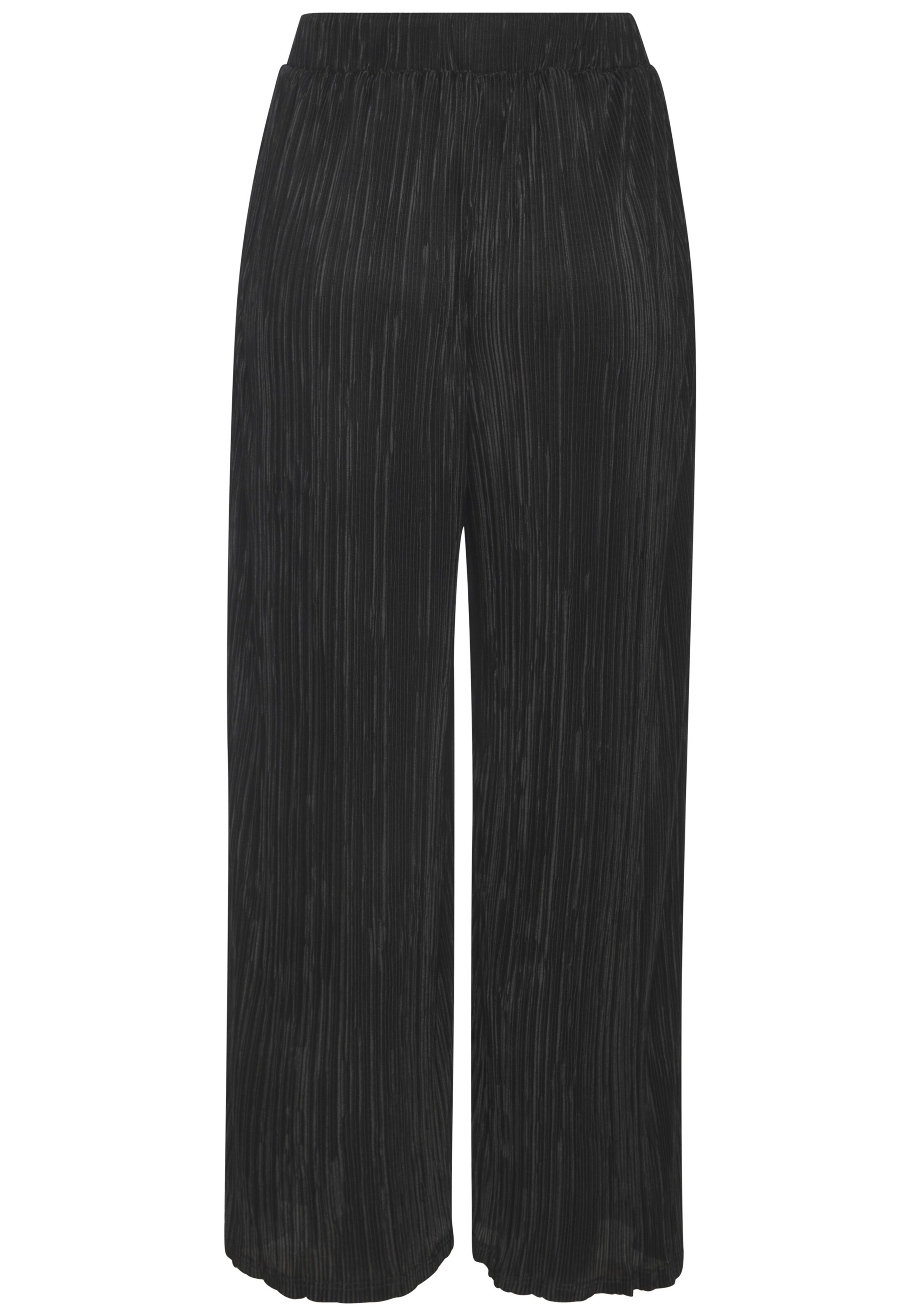 LASCANA Wide Leg Hose in Schwarz