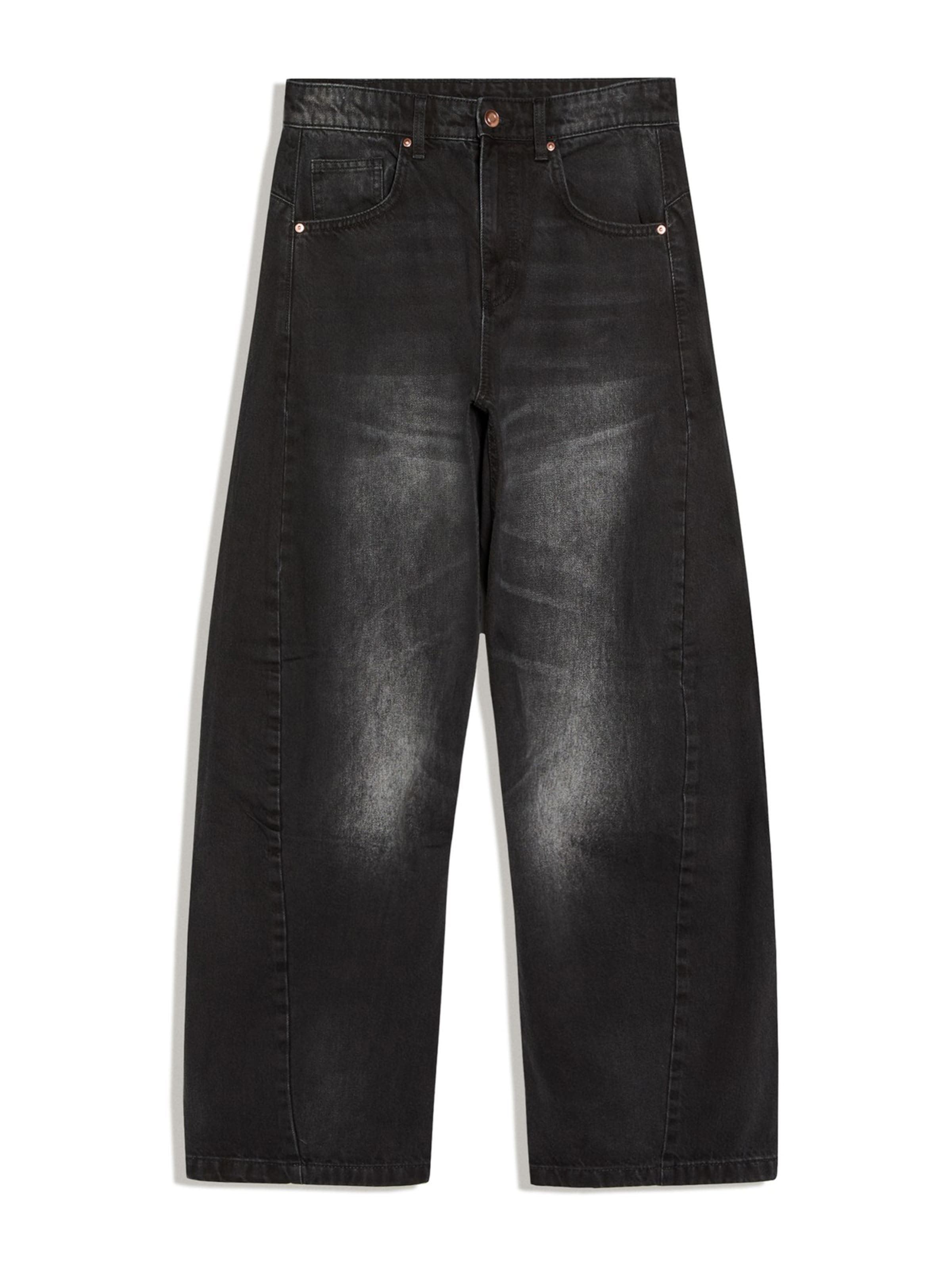 Bershka Jeans in 34 in schwarz, Produktansicht