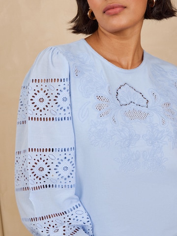 Camicia da donna di love & roses in blu