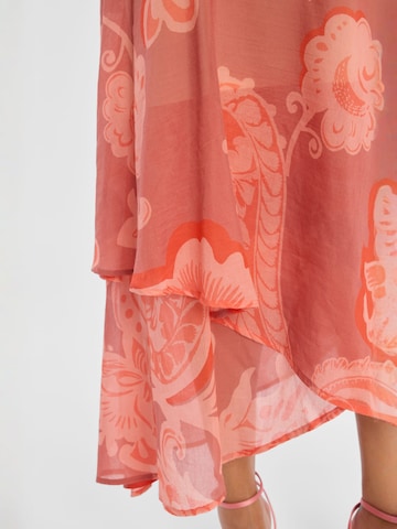 Ana Alcazar Jurk 'Deela' in Oranje