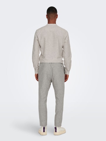 Only & Sons Regular Pants 'Linus' in Grey