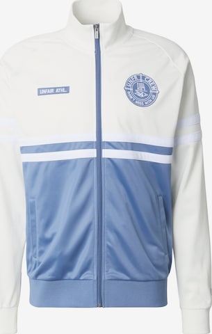 Giacca per l'allenamento 'DMWU' di Unfair Athletics in blu: frontale
