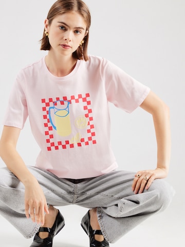 JDY Shirt 'JDYTINNE' in Pink: front