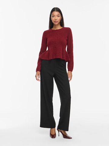 VILA Strickjacke 'VILuna' in Rot