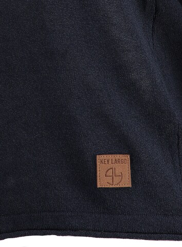 Key Largo Poloshirt 'MP MASTER' in Blau