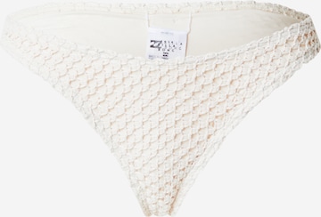 balta BILLABONG Bikinio kelnaitės 'TWISTED TIDES HIKE': priekis