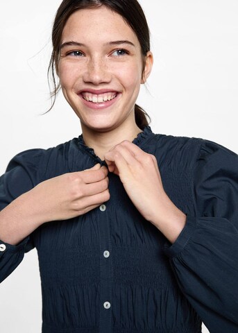 MANGO TEEN Bluse in Blau