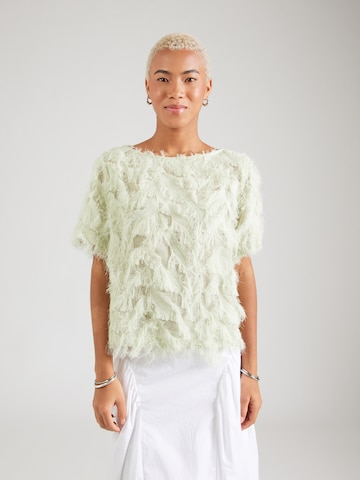 Chemisier 'SLFMyline' SELECTED en vert : devant