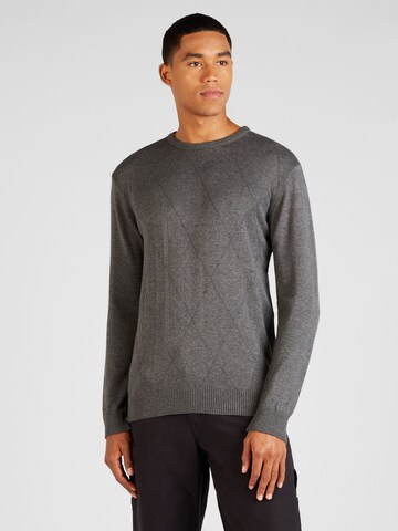 BURTON MENSWEAR LONDON Pullover in Grau: predná strana