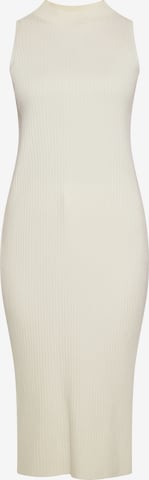 Robe fourreau usha WHITE LABEL en beige : devant