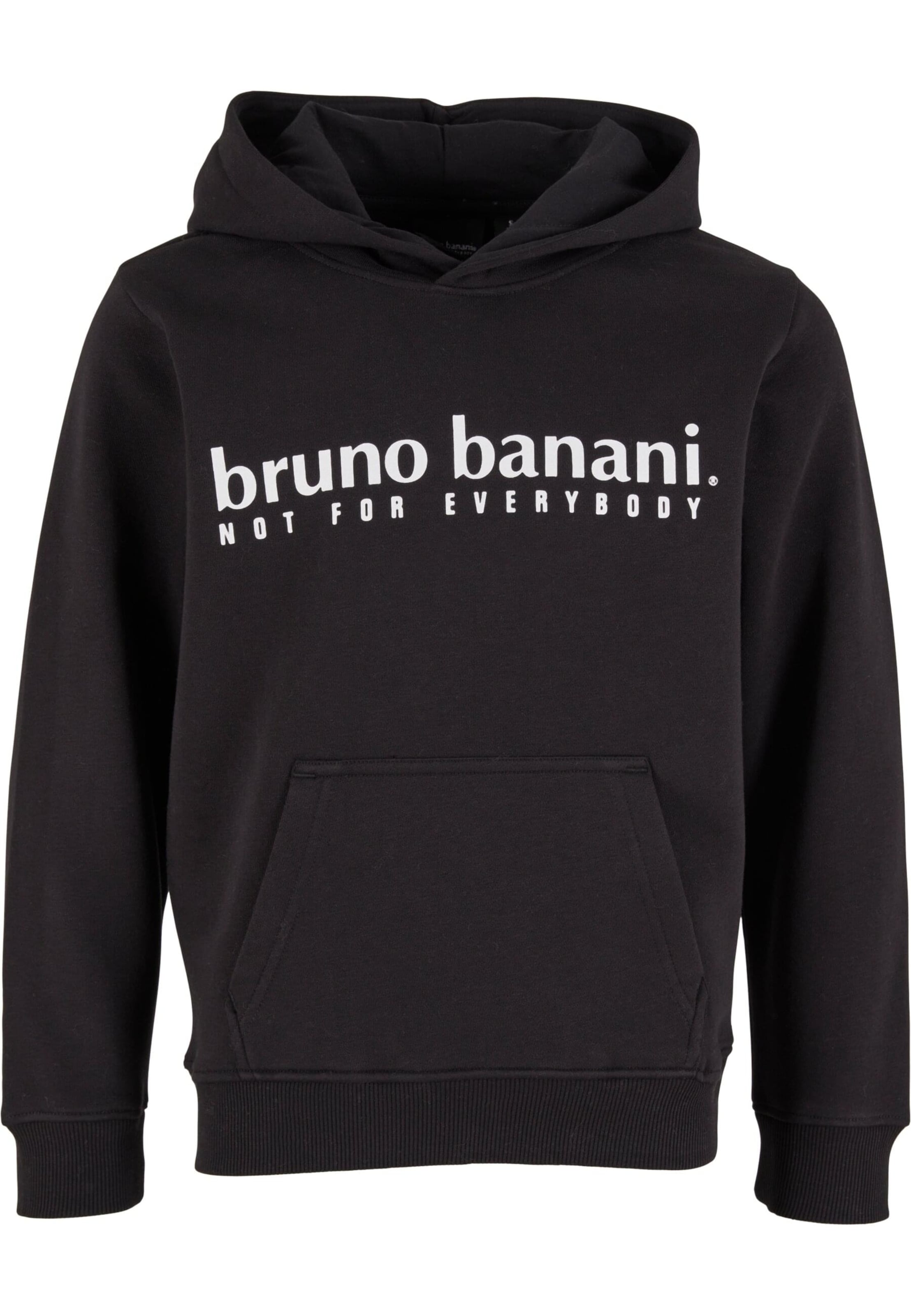 Sweat Bruno Banani en noir : devant