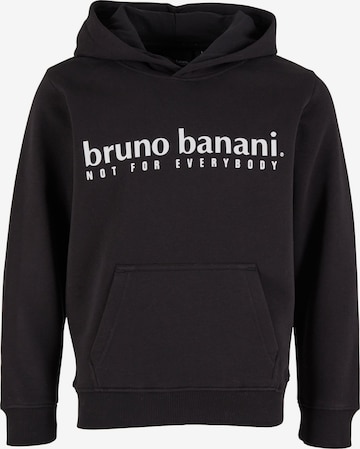 Sweat Bruno Banani en noir : devant
