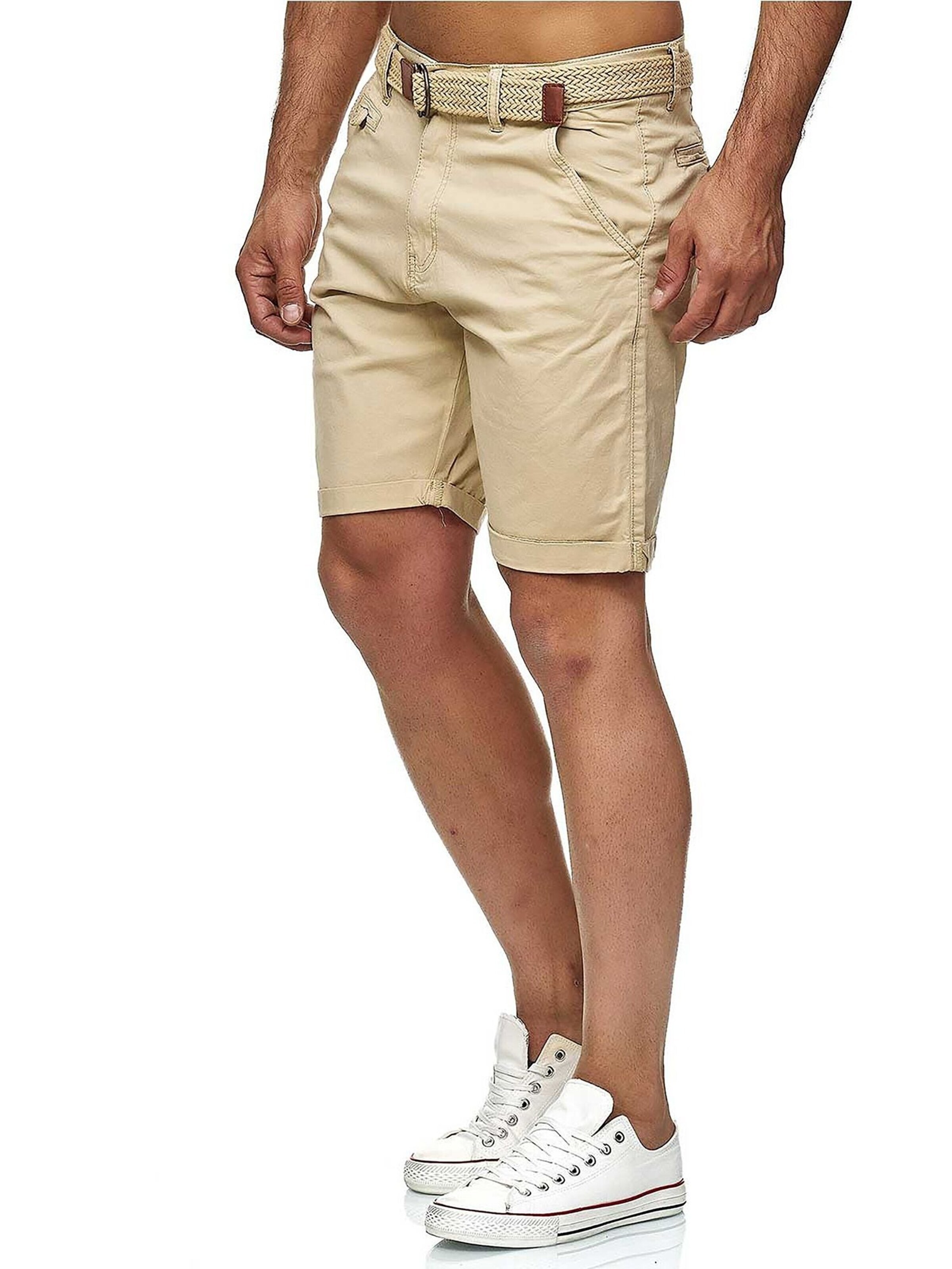 INDICODE Regular Pants 'Indicode Conor' in Beige