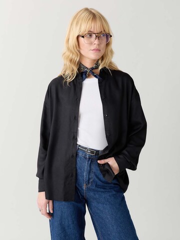 Yahmo Bluse 'Mona' in Schwarz