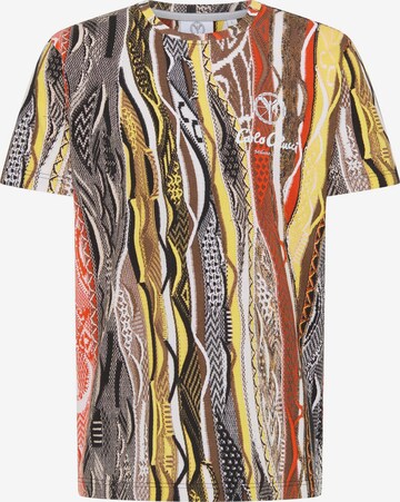 Carlo Colucci Shirt in Geel: voorkant