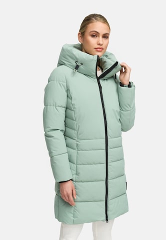 Manteau d’hiver 'Mondnebel XIV' NAVAHOO en vert : devant