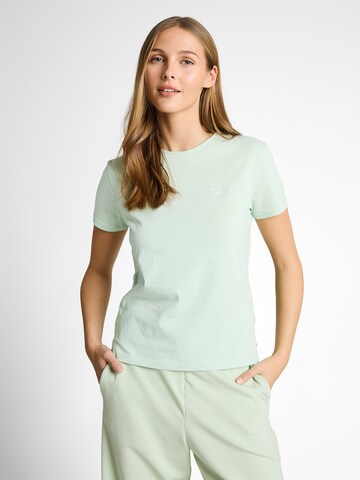 TOM TAILOR DENIM Koszulka w kolorze zielony: przód