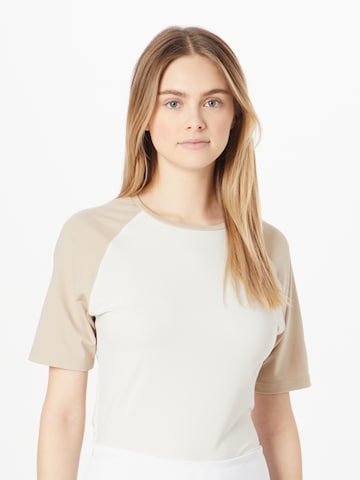 HIIT Funktionsbluse i beige: forside