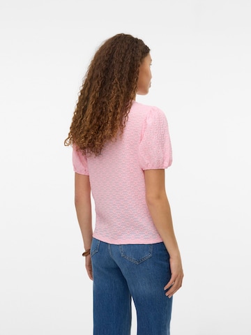 Camicia da donna 'VMFlolwer' di VERO MODA in rosa
