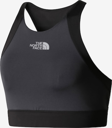 THE NORTH FACE Sports bra in Grey: front