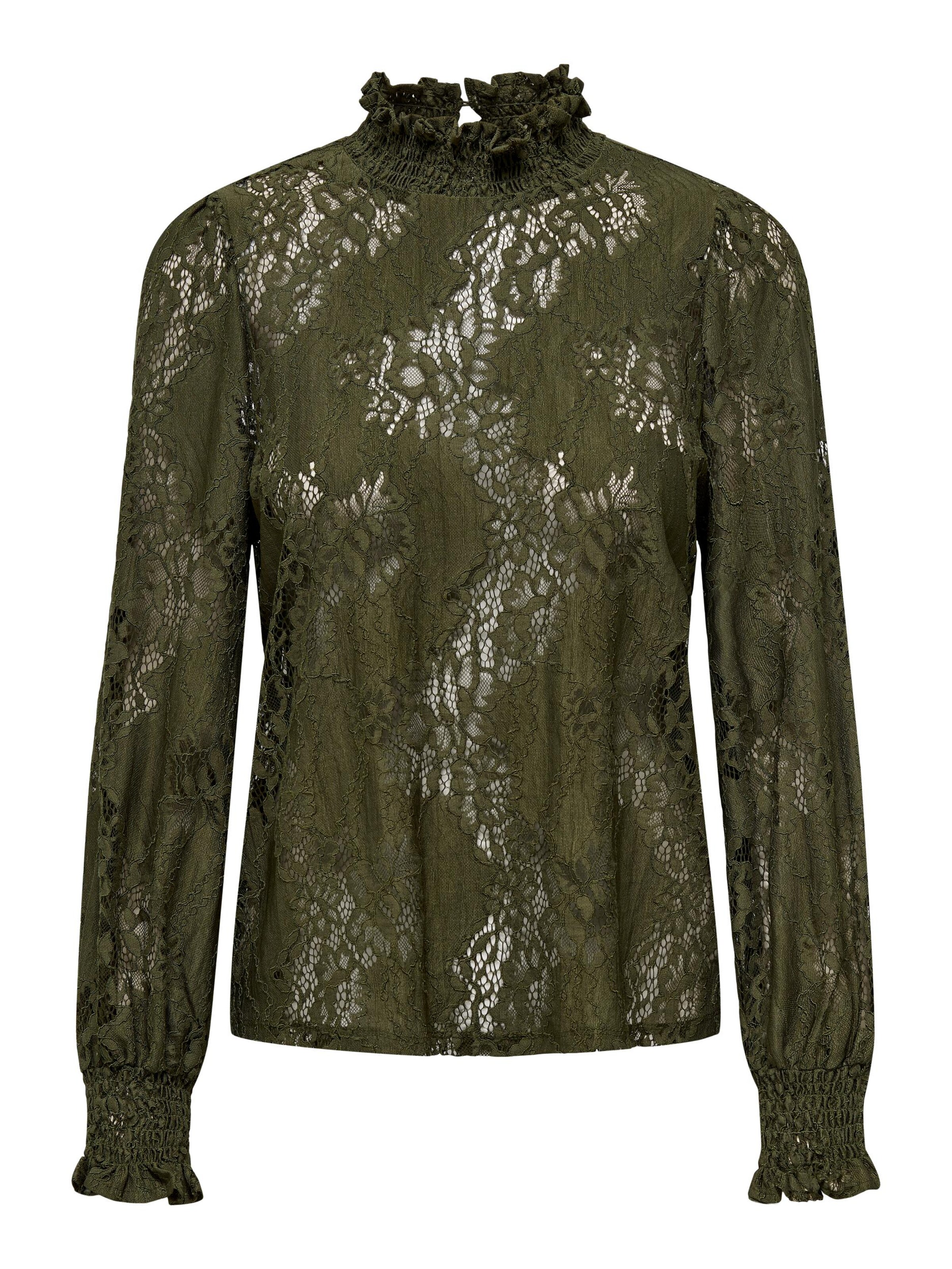 ONLY Bluse 'INA ZOEY' in Grün: Vorderseite