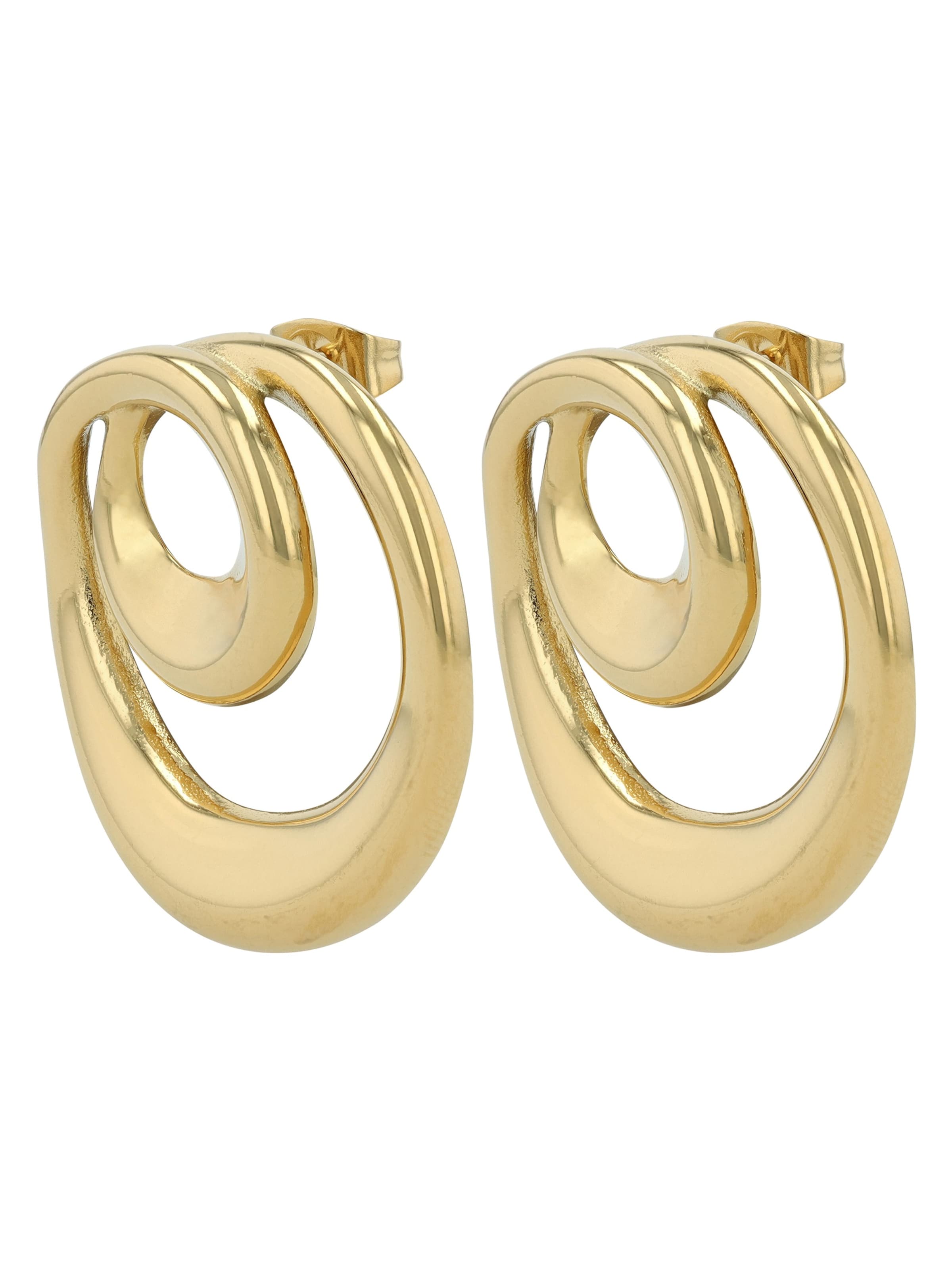 Akzent Earrings 'hautverträglich' in Gold