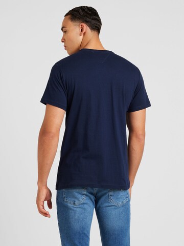 Tommy Jeans Koszulka 'ESSENTIAL' w kolorze niebieski