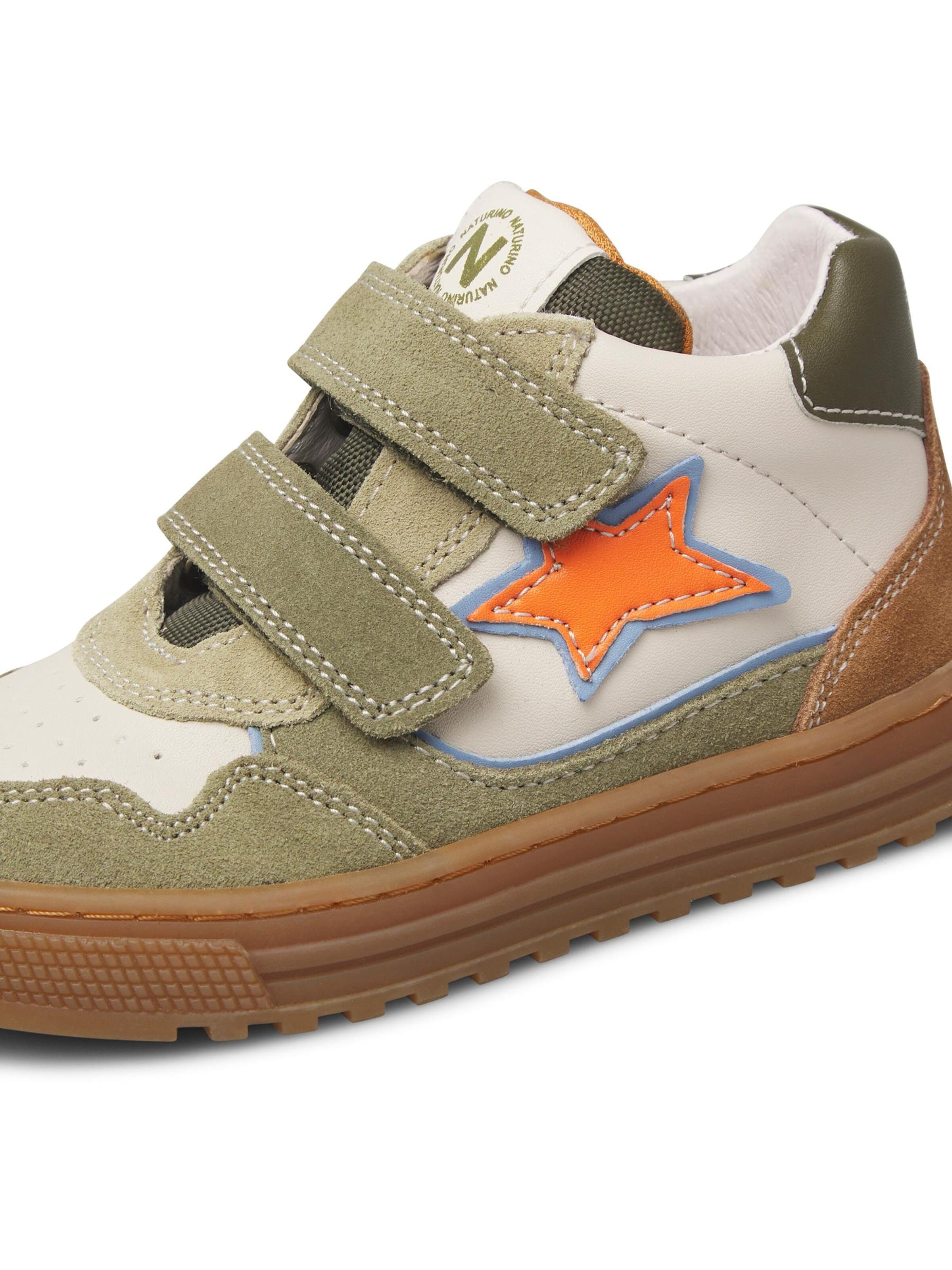 NATURINO Sneakers 'HESS HIGH 3 VL.' in Groen