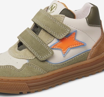 NATURINO Sneaker 'HESS HIGH 3 VL.' in Grün: Vorderseite