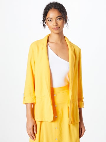 Blazer 'JESMILO' VERO MODA en jaune : devant