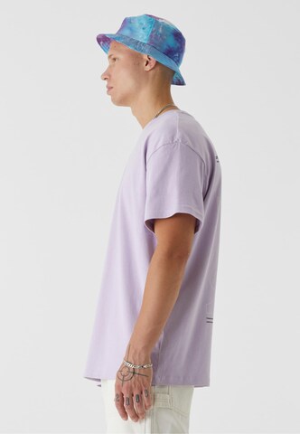 T-Shirt 'Chaos' Lost Youth en violet
