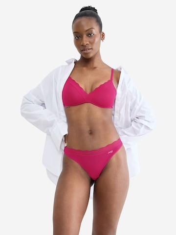 SLOGGI String ' Blue GO Blush ' in Pink