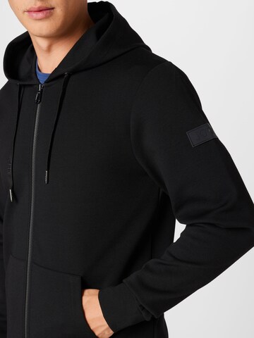 JOOP! Zip-Up Hoodie 'Stratos' in Black