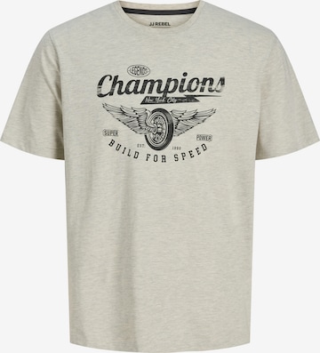 JJ Rebel Majica 'JREBMATHEO' | bela barva: sprednja stran