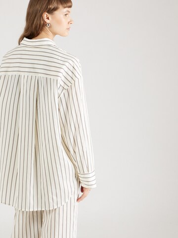 Samsøe Samsøe - Blusa 'Marika' en beige