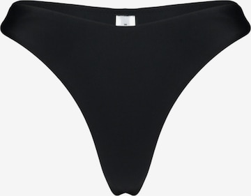 Slip costum de baie de la Trendyol pe negru: față