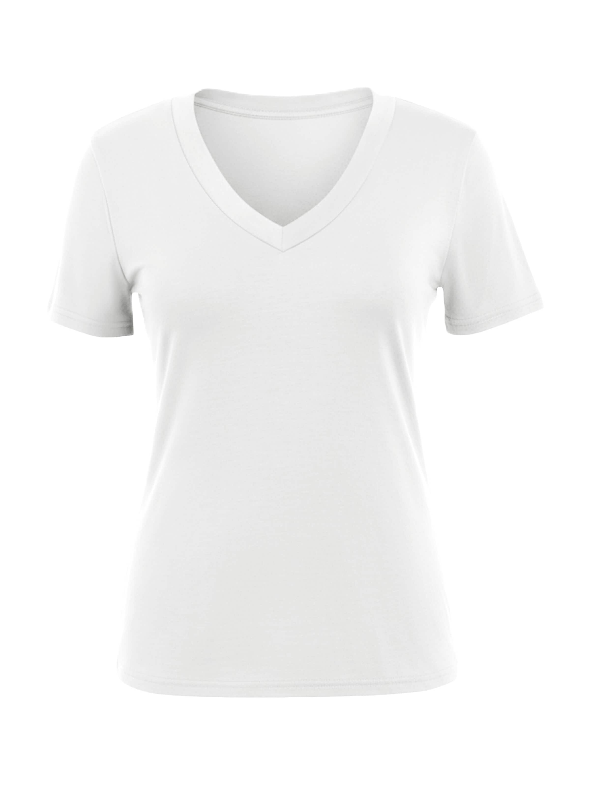 T-shirt Imily Bela en blanc : devant