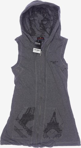 PIERRE CARDIN Weste XXS in Grau: Vorderseite