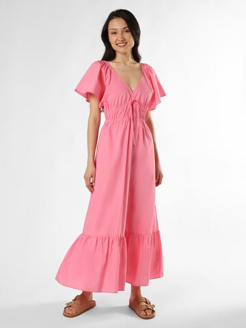 Robe Marie Lund en rose : devant