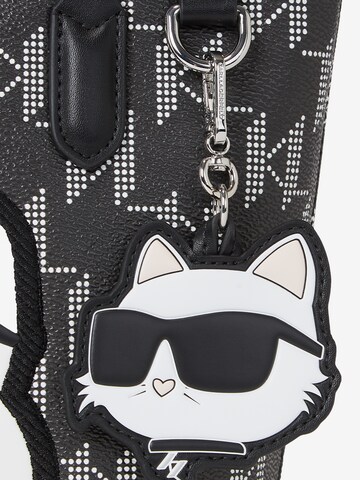 Karl Lagerfeld - Bolso de mano 'Ikoni2.0' en negro