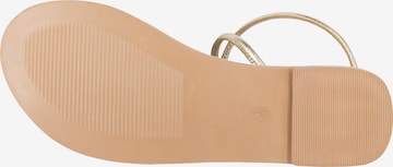 faina Sandalen met riem in Goud