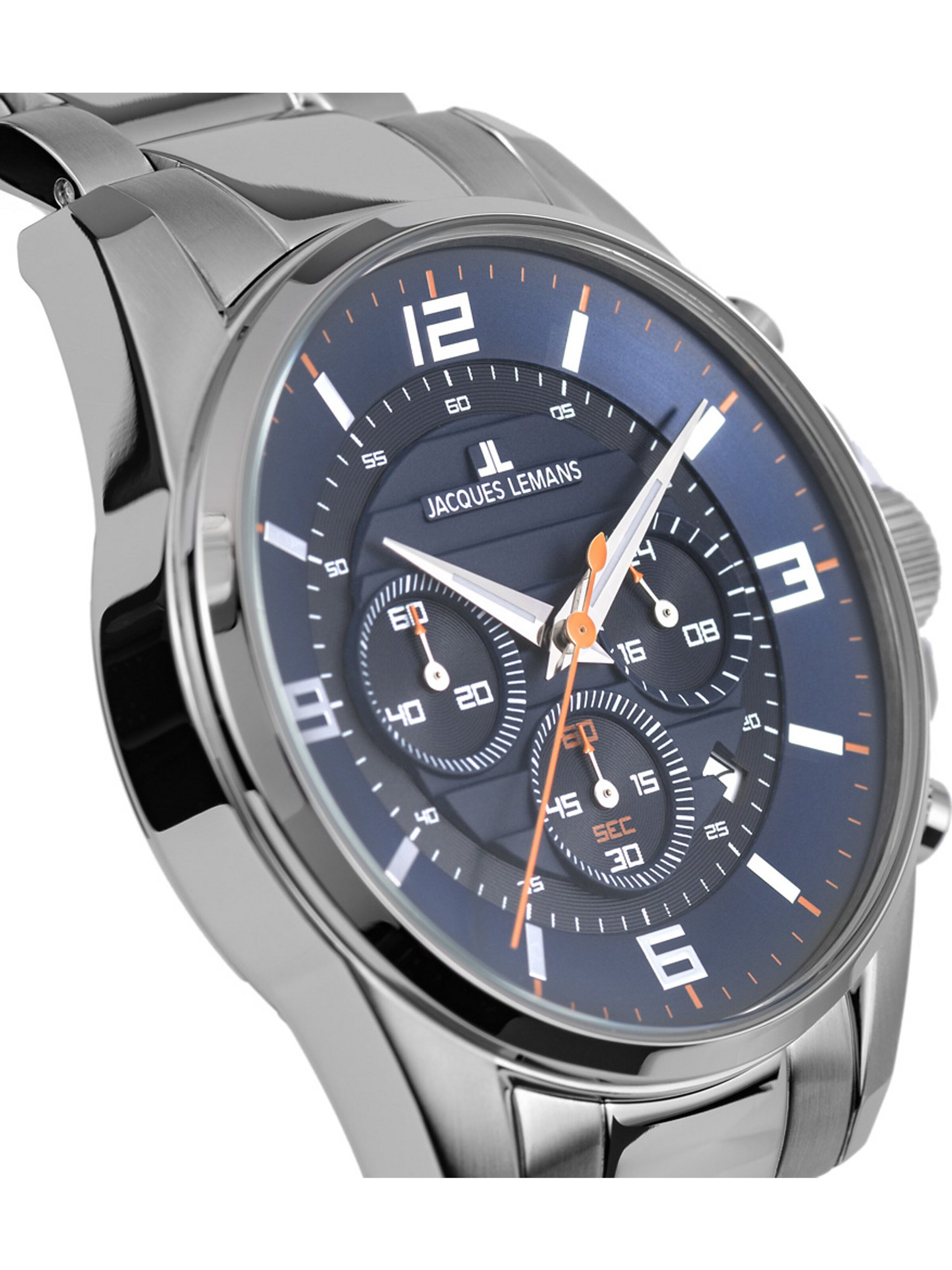 Jacques Lemans Uhr in Silber