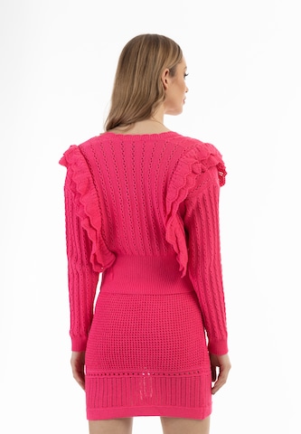 Cardigan faina en rose